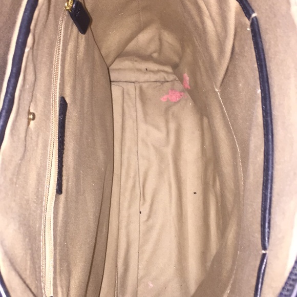 Black leather work tote - Picture 3 of 3